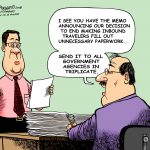 Unnecessary paperwork