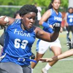 Titans edge Wolves in flag football matchups