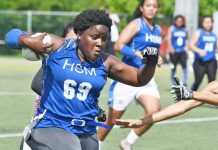 Titans edge Wolves in flag football matchups