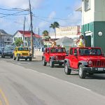 Miss Cayman motorcade hits the road