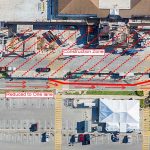 Airport loop road closure