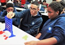 Students learn work can be a game