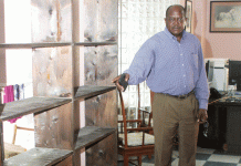 Burglars smash through walls to rob four businesses