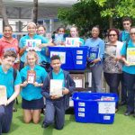 Students collect books for LIFE literacy campaign