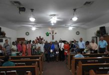 Grandparents honored at church service