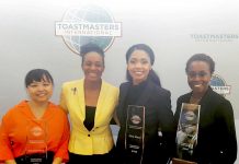 Cayman speaker competes in Toastmasters International