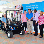 Golf cart donated to hospital