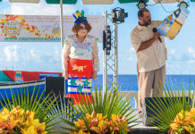 Coat of arms road show visits Sister Islands