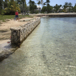 Controversial sea wall removed