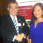 Speaker Bush attends meeting in London for Royal Commonwealth Society