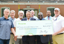 Botanic children’s park receives $20,000 from Clarke