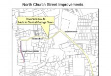 Roadwork continues on North Church Street