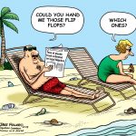 Beach trash