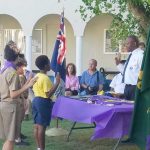 St. Ignatius cub scouts inducted