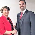 Cayman’s Eric Bush visits Northern Ireland