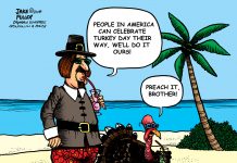 Thanksgiving in Cayman
