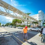 Beach Suites bridge under repair