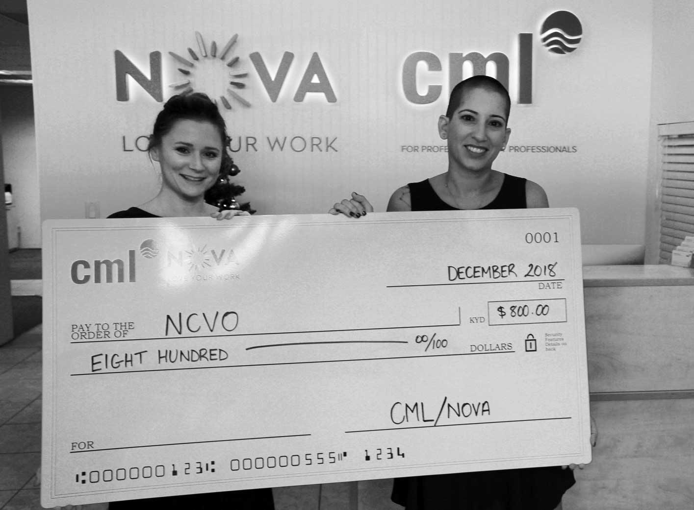Louise-Reed-Nova-Client-Relationship-and-Business-Development-Manager-and-Miriam- Foster - Cayman Compass