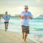 Dozens dash through the sand on Boxing Day
