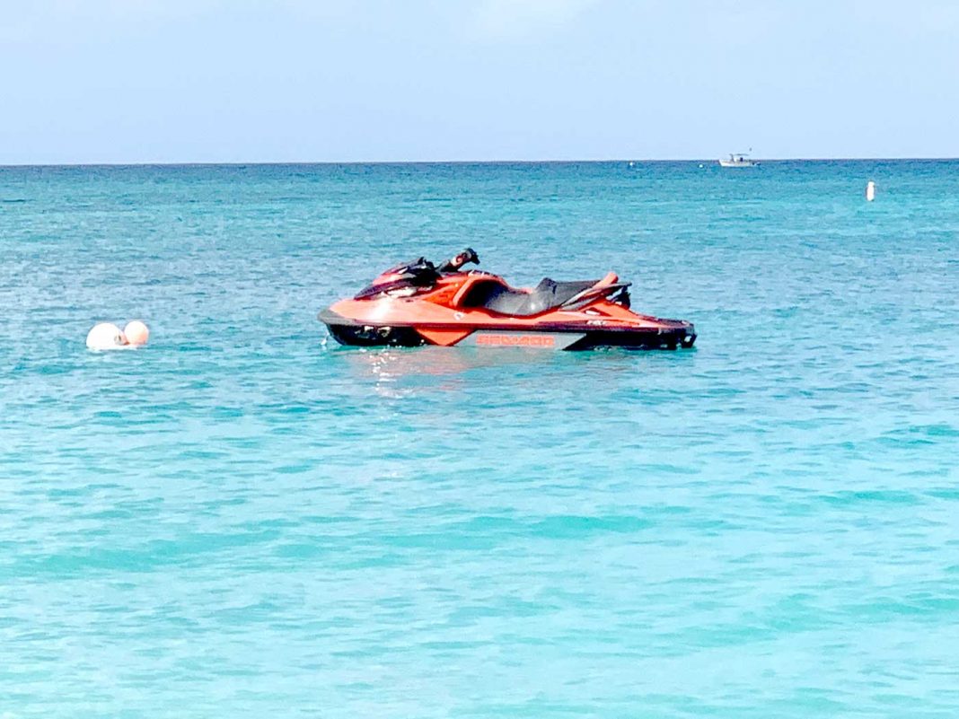 Jet Ski missing after breaking from mooring Cayman Compass