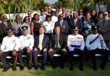 Officers honored for long service