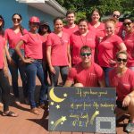 Mourant volunteers in the community