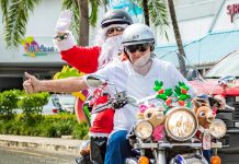 Bikers rev up for toy run