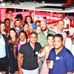 Leadership Cayman graduates reconnect on sunset cruise