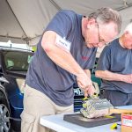 Hundreds attend Honda air bag recall event