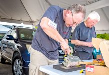 Hundreds attend Honda air bag recall event