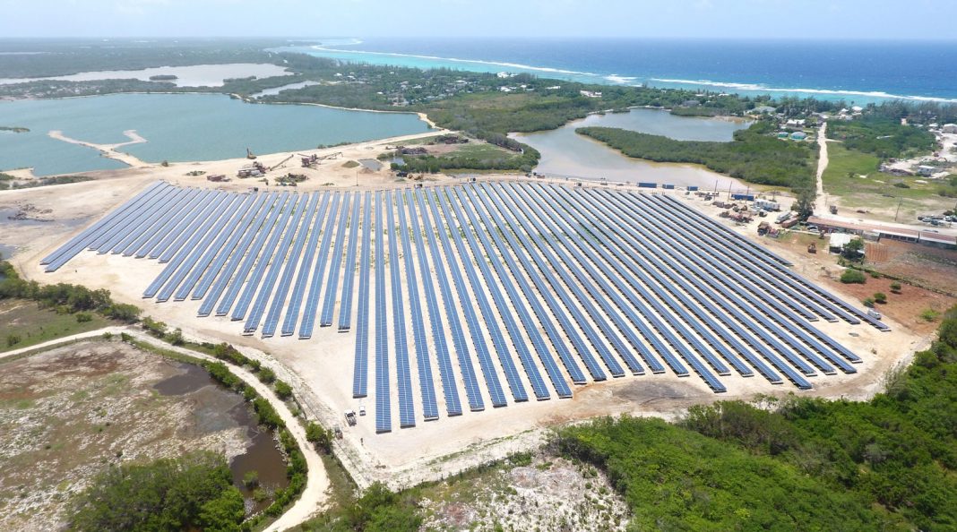 The Bodden Town solar farm is the only power plant of its kind in Cayman currently.