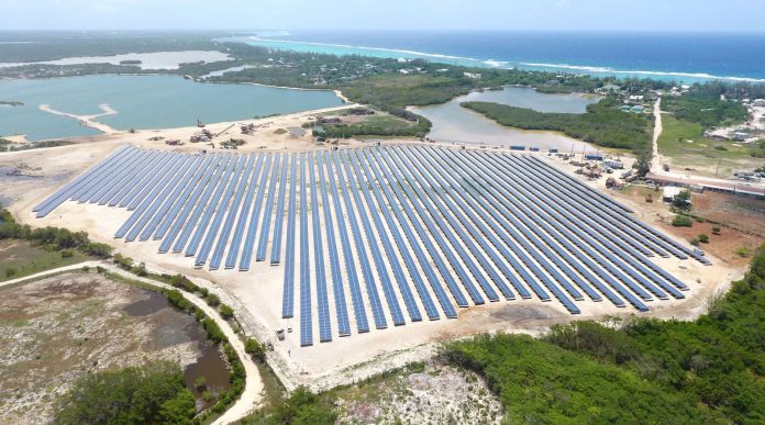 The Bodden Town solar farm is the only power plant of its kind in Cayman currently.