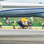UPDATED: Police helicopter out of action after aborted takeoff