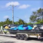 Police arrest three for illegal landing