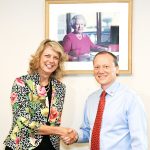 Canadian high commissioner visits from Jamaica