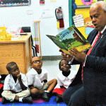 Lord Hastings promotes reading at Red Bay Primary