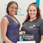 Estera staff donates to the Humane Society
