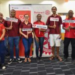 Donors give blood at George Town library event