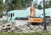 Divi demolition under way on Brac