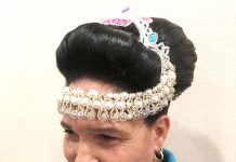 Royal hairdo
