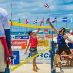 Volleyball action takes over Cayman beach