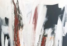 Abstract art fills Full of Beans