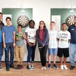 Young players take a stab at darts