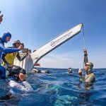 Freediver rises to new heights by hitting new depths