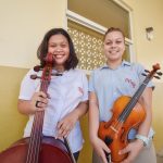Six young musicians prepare for intensive summer camp