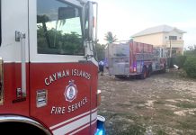 Firefighters douse Lower Valley brush fire