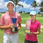 Cayman juniors tee off at 2019 CIGA Championship