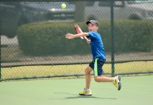 Exciting tennis at PwC Junior Tournament