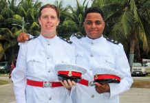 From teacher and student to police academy classmates
