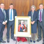 Court unveils portrait of Justice Quin